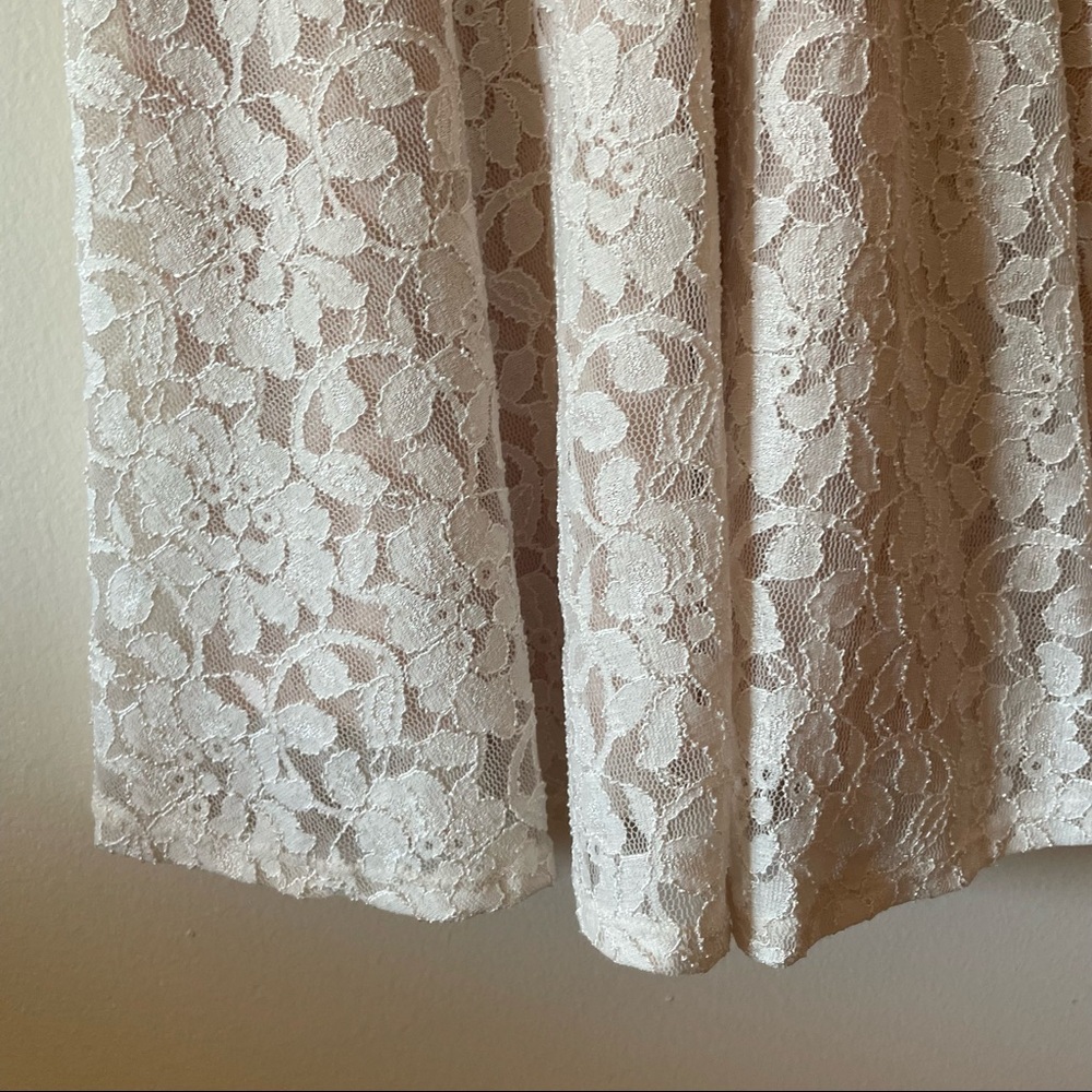 Speechless White Lace Sleeveless Dress - Picture 5 of 9